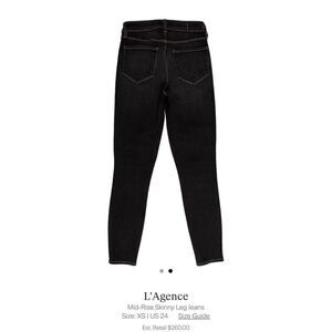 L'Agence Skinny Leg Jeans